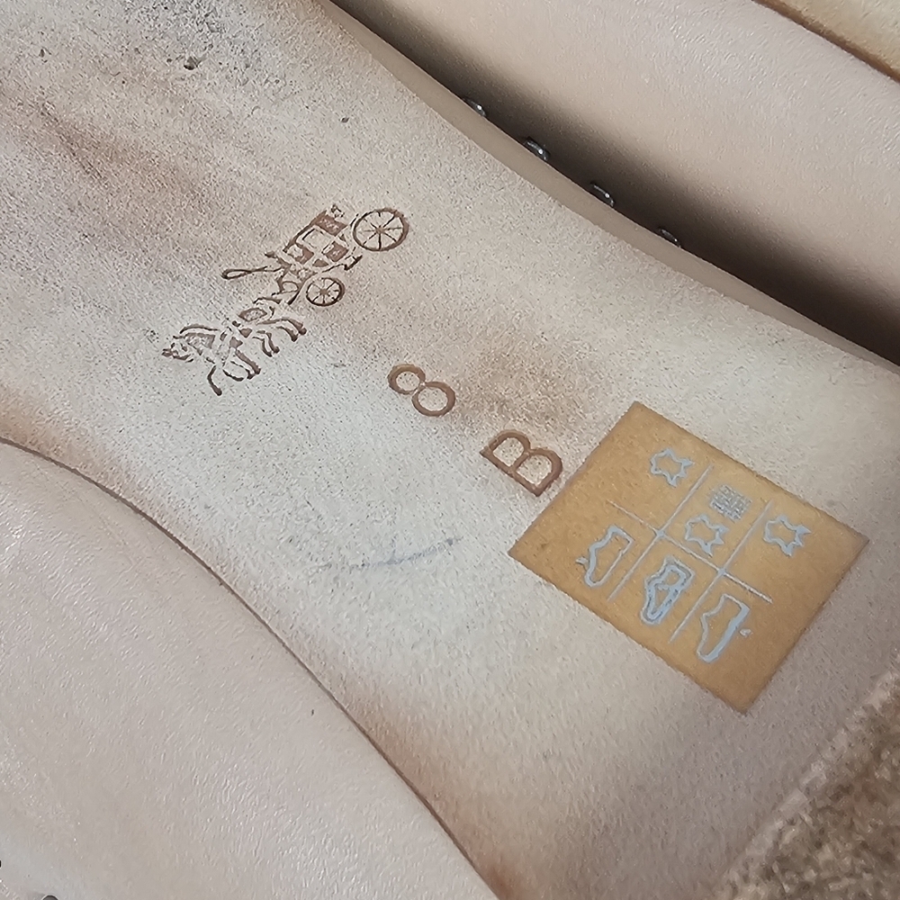 Coach Nude-Beachwood Jody Flats - Picture 15 of 15
